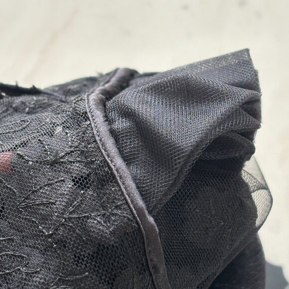 Vampire's Wife Short Black Velvet Dress - Size 14/18UK - NWT - Picture 9 of 16